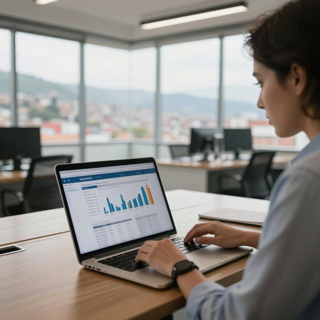 Profesional en Medellín utilizando técnicas avanzadas de planificación temporal